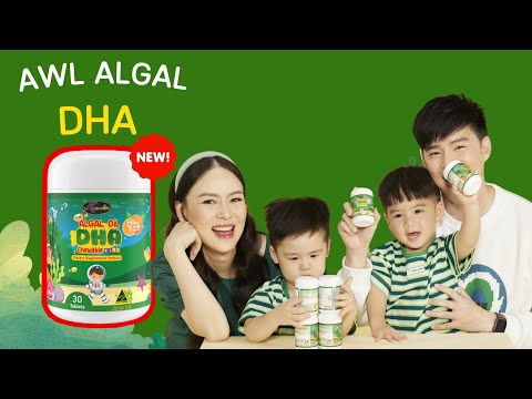 AWL Algal Oil DHA ตัวช่วยดีๆ วิตามินบำรุงสมอง #พี่ธีร์น้องพีร์ เก่ง ฉลาด เรียนรู้ไว #dha